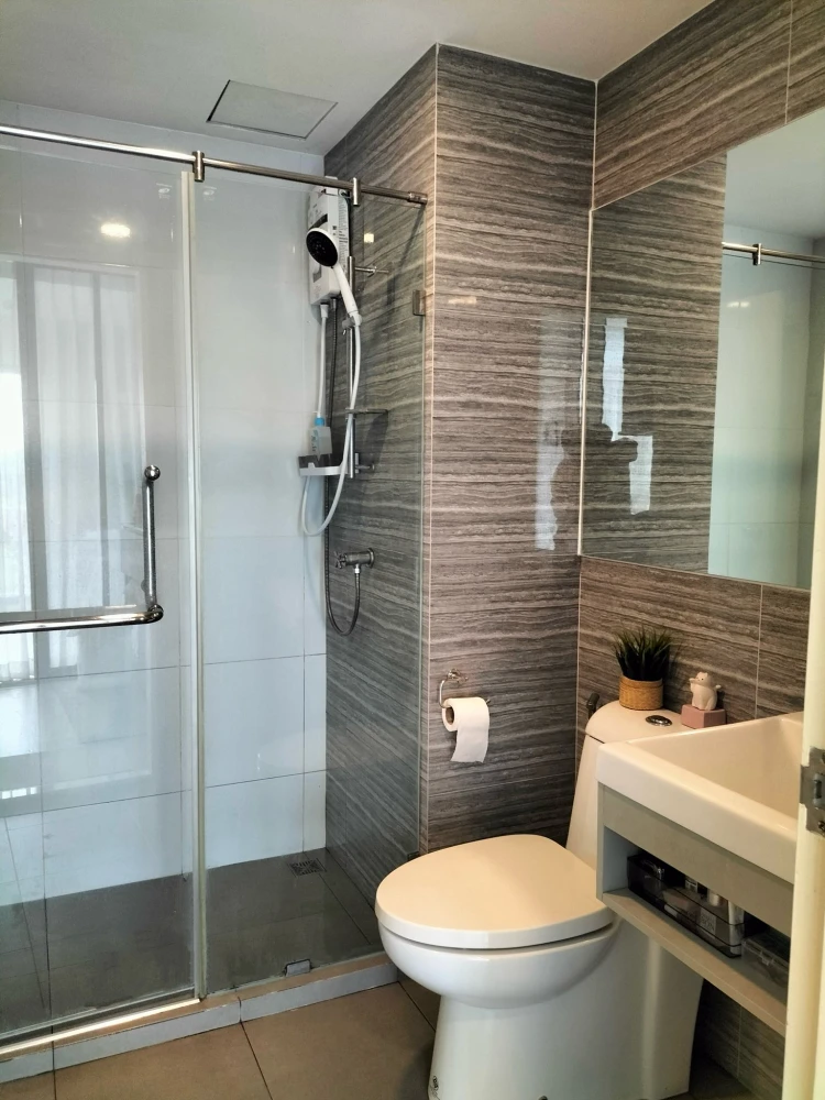 For Sale/Rent: Kensington Phahonyothin 63 Rare Unit! Corner room, 1 Bed Plus, corner room on the 7th floor, no room opposite, quiet atmosphere, very p