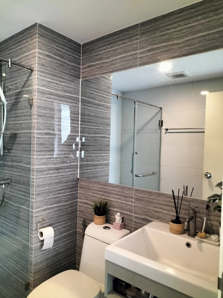 For Sale/Rent: Kensington Phahonyothin 63 Rare Unit! Corner room, 1 Bed Plus, corner room on the 7th floor, no room opposite, quiet atmosphere, very p