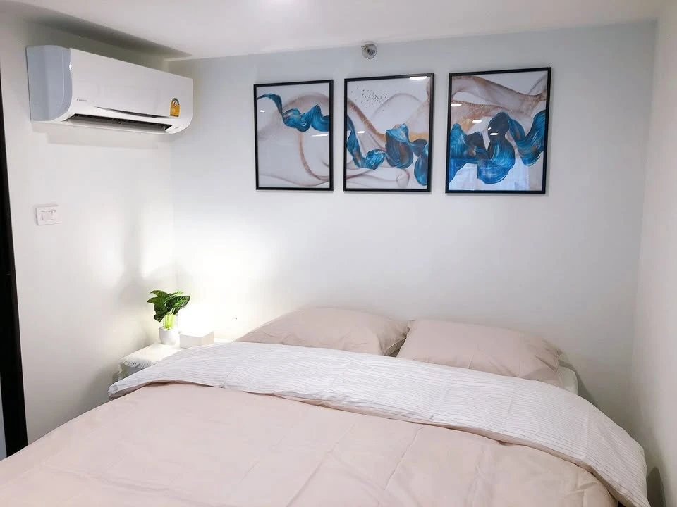 For sale or rent: KnightsBridge Space Rama 9, fully furnished, ready to move in, complete amenities, good price, reserve now!