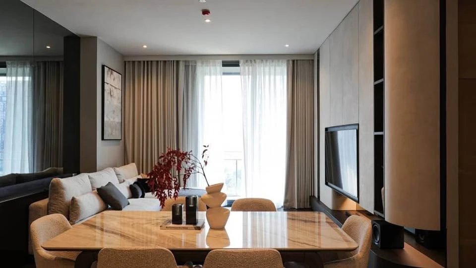 For sale, for rent Laviq Sukhumvit 57, 17th floor, spacious room, fully furnished, reserve now.