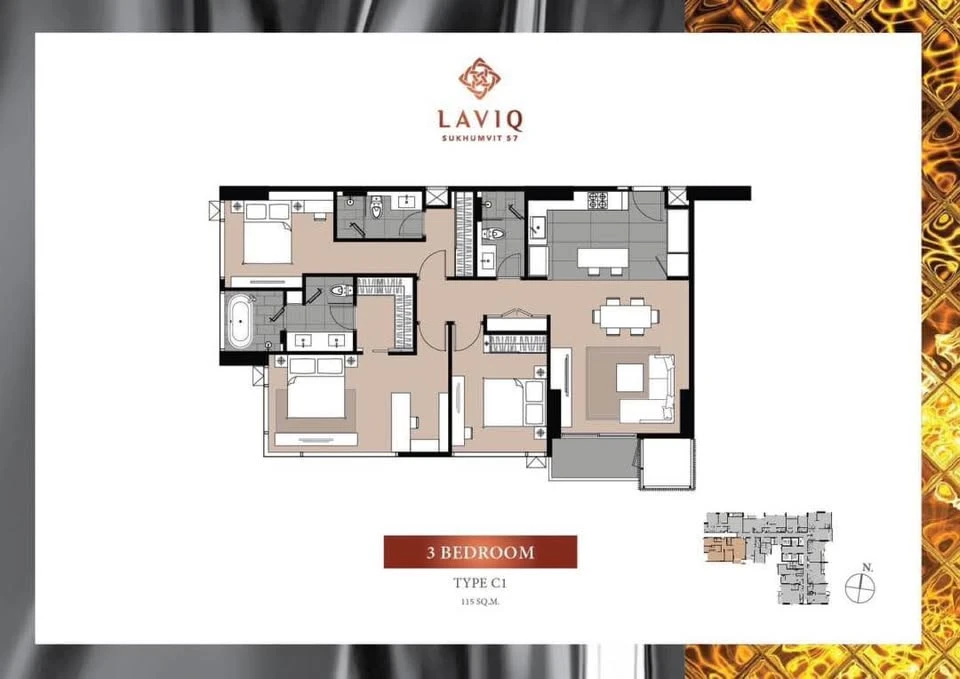 For sale, for rent Laviq Sukhumvit 57, 17th floor, spacious room, fully furnished, reserve now.