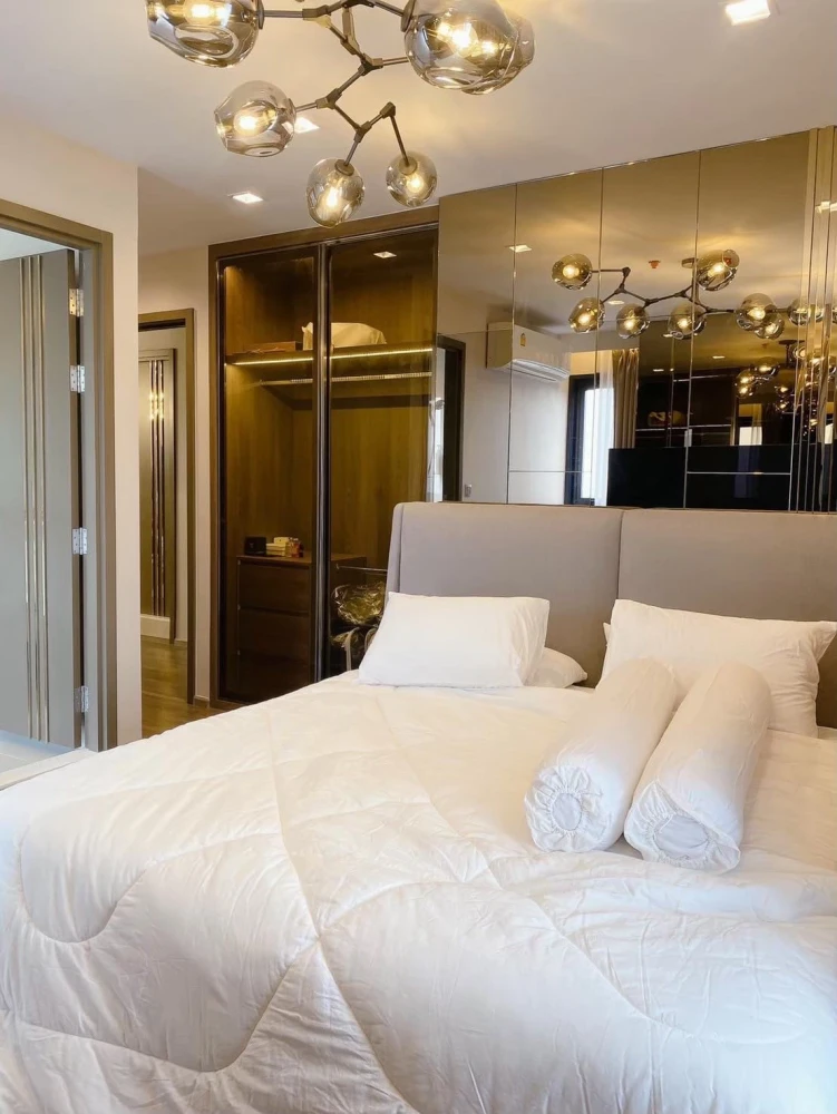 For sale or rent: Life Ladprao Valley, 2 bedrooms, 2 bathrooms, luxuriously decorated, great location, beautiful city view, reserve now!