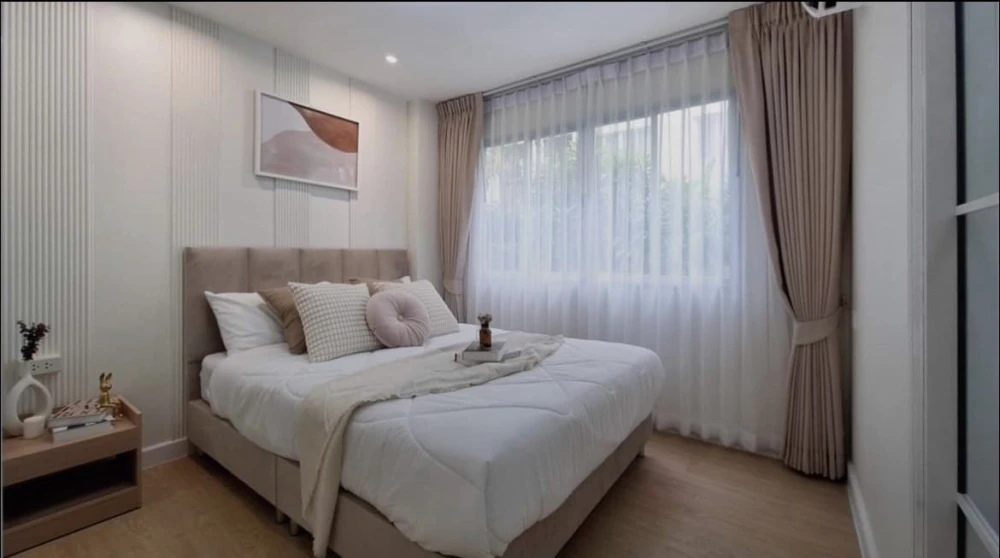 For sale, for rent LUMPINI CONDOTOWN RAMINDRA - LAKSI, beautifully decorated room, tone control, comes with complete facilities, don't miss it.