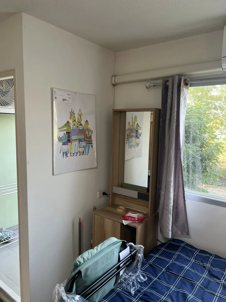 For sale or rent: Lumpini CondoTown Romklao – Suvarnabhumi, North-facing unit, great location, not hot, convenient transportation. Book now!