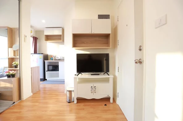 For sale, for rent Lumpini Mixx Thepharak-Srinakarin, 1 bedroom, 1 bathroom, fully furnished, just bring your bags and move in.