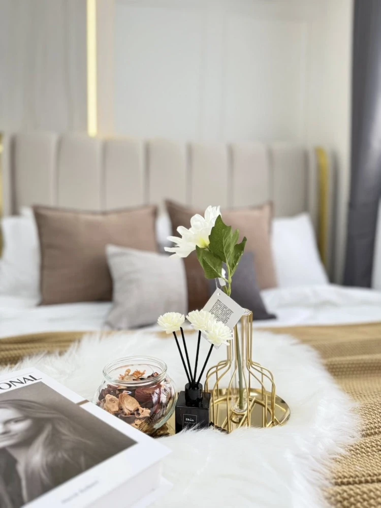 For sale or rent: Lumpini Mixx Thepharak-Srinakarin, beautifully decorated room, minimalist style, fully furnished, reserve now!