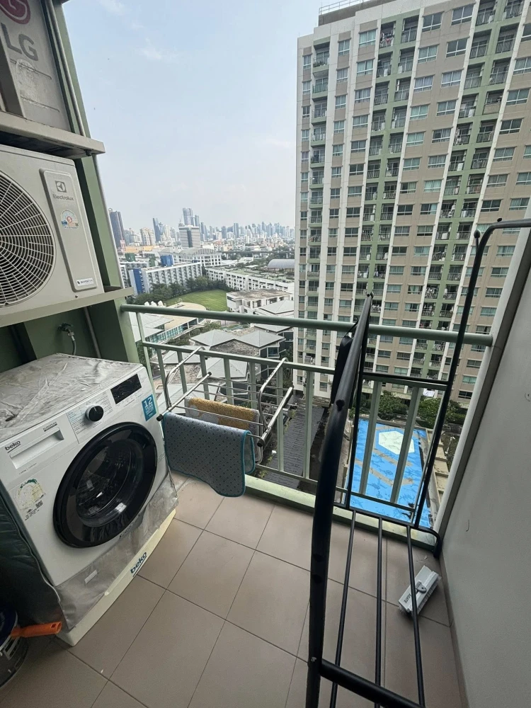For sale or rent: Lumpini Park Rama 9 - Ratchada. Ready-to-move-in unit with complete furniture and appliances. Great price! Book now!