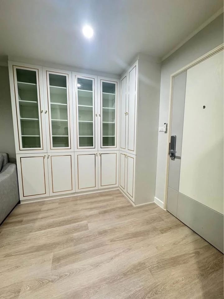 For sale, for rent Lumpini Park Rama 9–Ratchada 1 bedroom, 1 bathroom, built-in furniture, decorated in a controlled tone, reserve now.