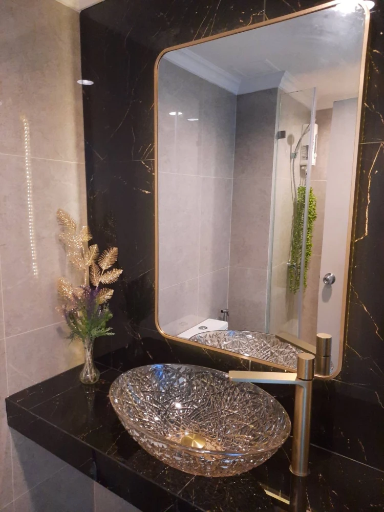 For sale or rent: Lumpini Parkbeach Jomtien, spacious room with plenty of usable space, built-in furniture, beautiful view, hurry and reserve now!