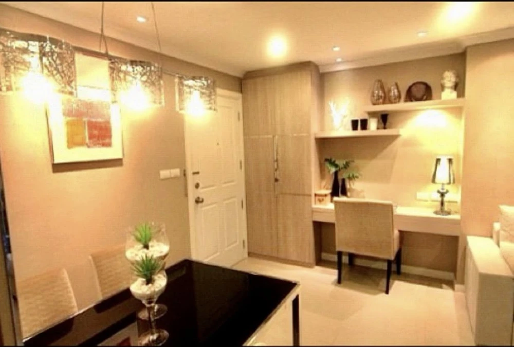 For sale or rent: Lumpini Place Rama 9–Ratchada, 1 bedroom, 1 bathroom, decorated in a theme, fully furnished, don't miss out!