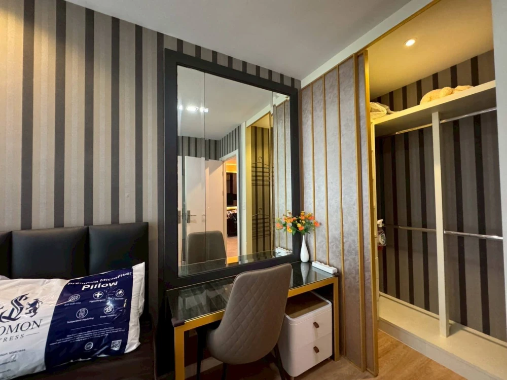 For sale or rent: Mayfair Place Sukhumvit 64, beautifully decorated room with a theme, comes with complete amenities. Hurry and reserve now!