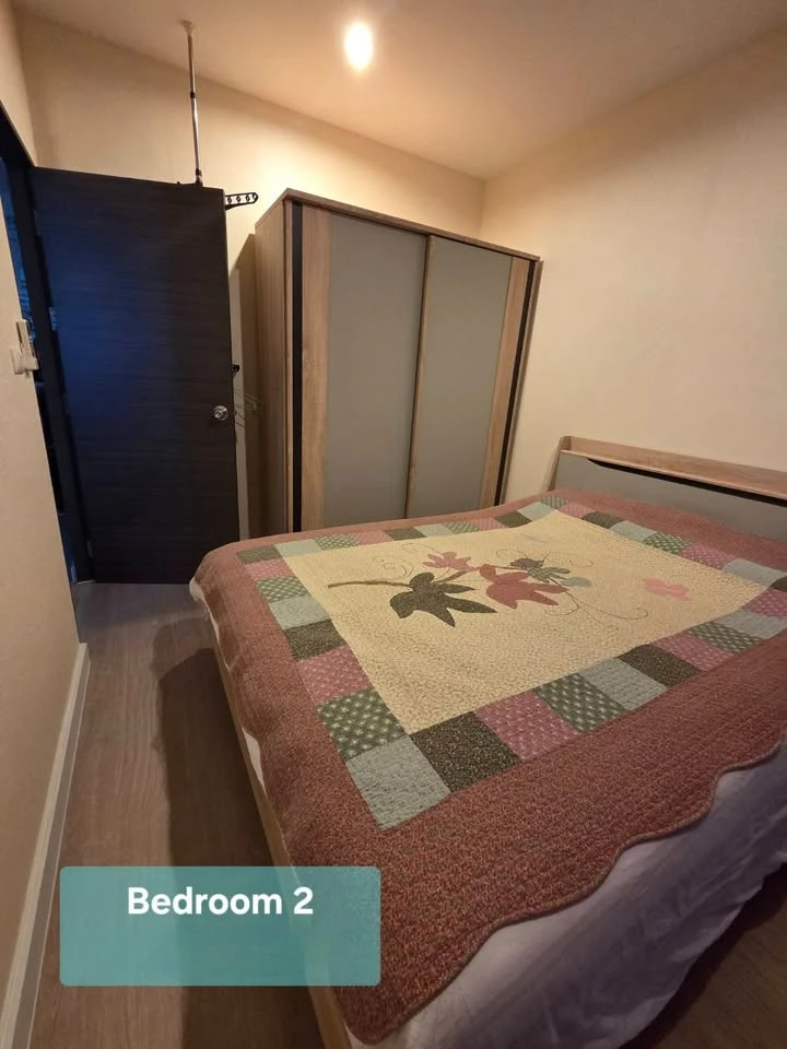 For Sale/Rent: Metro Sky Prachachuen. Features comprehensive built-in furnishings designed for organized storage—an ideal solution for those with plen