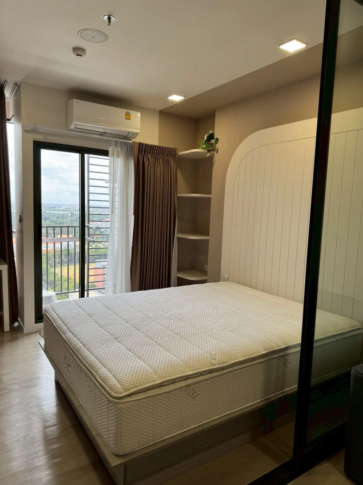 For sale or rent: Modiz Launch Rangsit, 25th floor, beautiful room, fully furnished, nice to live in. Reserve now, don't miss out!