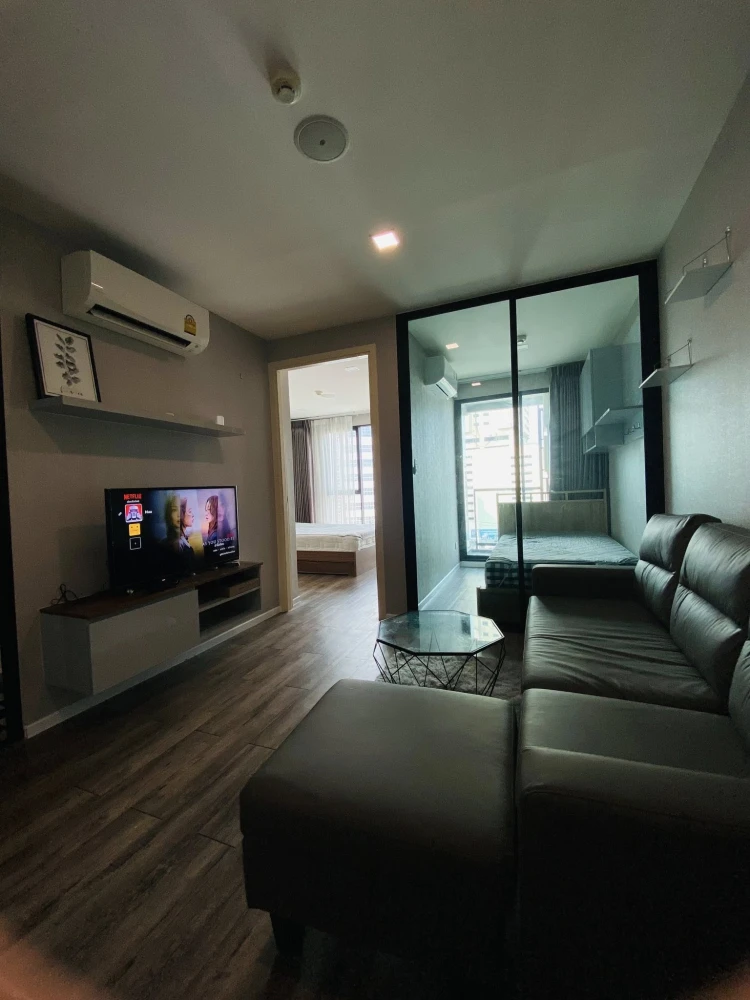 For sale or rent: Modiz Ratchada 32, 2 bedrooms, plenty of usable space, fully furnished, great location, reserve now!