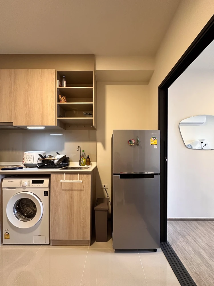 For sale or rent: NIA-by-Sansiri 2-bedroom, 2-bathroom unit, fully furnished with appliances. Book now!