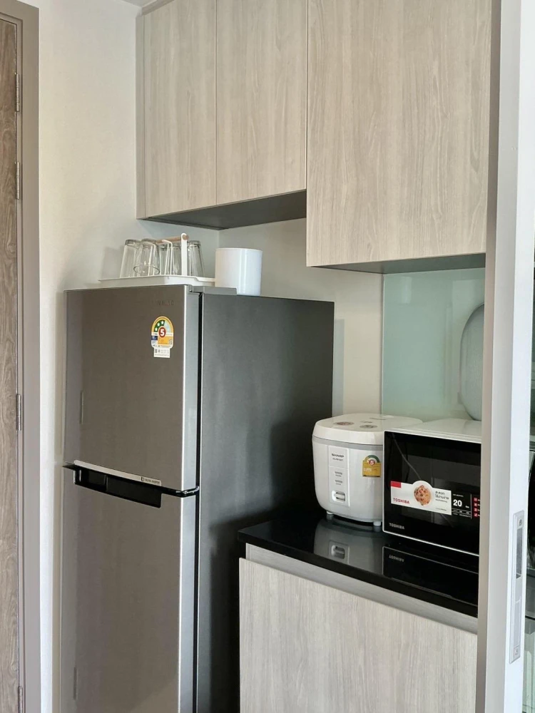 For sale, for rent, Niche Mono Ramkhamhaeng, 1 bed plus room with full set of furniture, don't miss it.