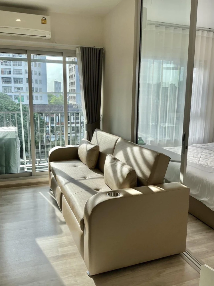 For sale, for rent, Niche Mono Ramkhamhaeng, 1 bed plus room with full set of furniture, don't miss it.