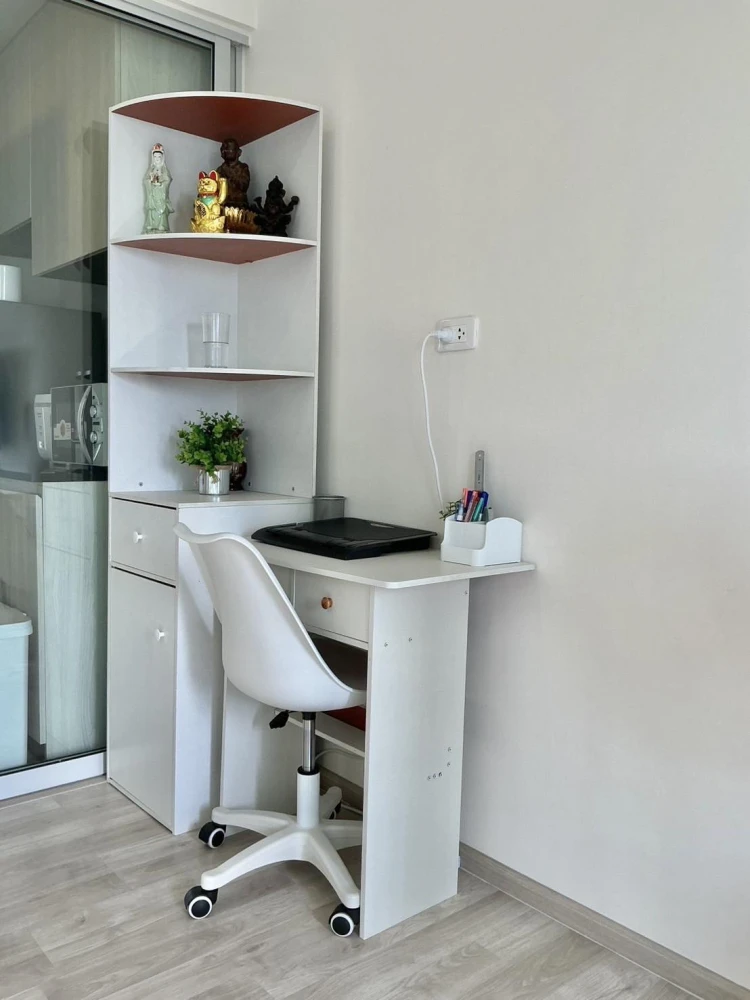 For sale, for rent, Niche Mono Ramkhamhaeng, 1 bed plus room with full set of furniture, don't miss it.