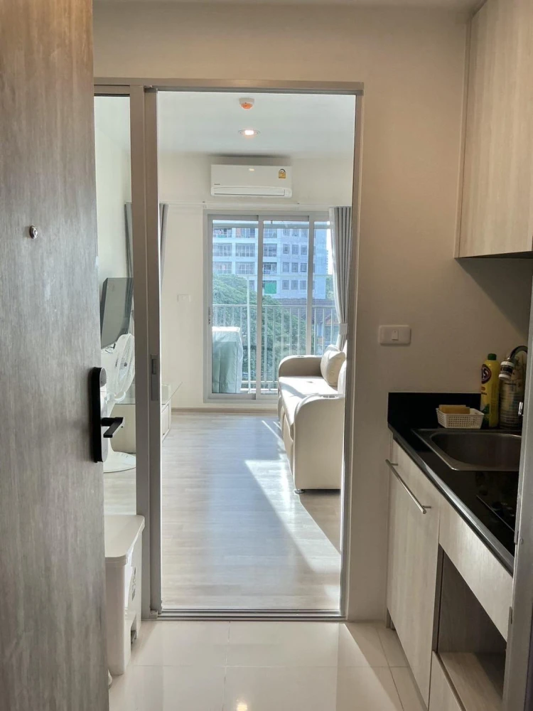 For sale, for rent, Niche Mono Ramkhamhaeng, 1 bed plus room with full set of furniture, don't miss it.
