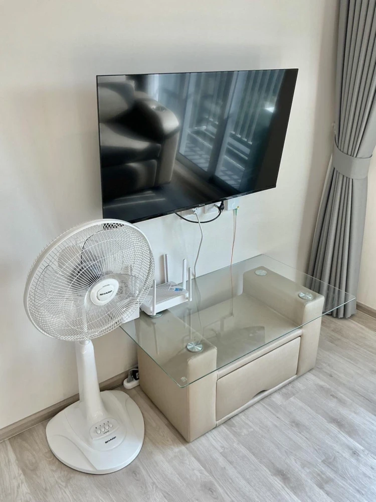 For sale, for rent, Niche Mono Ramkhamhaeng, 1 bed plus room with full set of furniture, don't miss it.