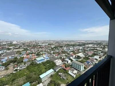 For sale, for rent Notting Hill Sukhumvit - Praksa, corner room with spacious usable area, open view, not blocked, good like this, you can't miss book