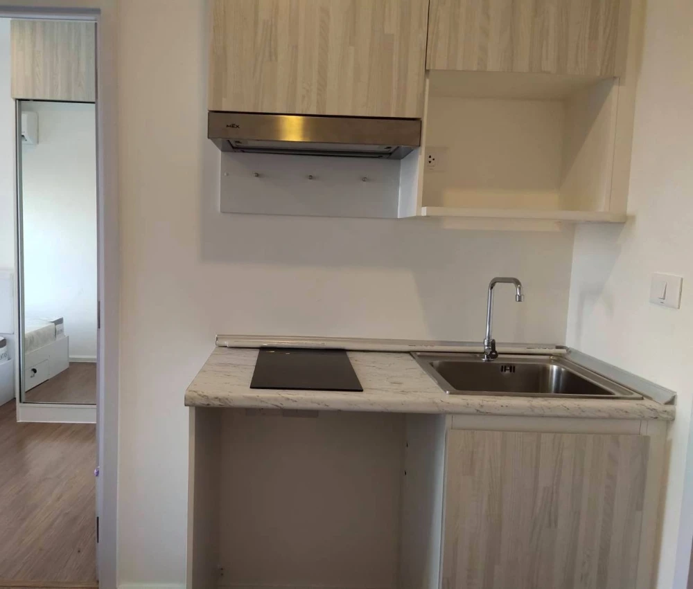 For sale, for rent Notting Hill Sukhumvit –Praksa 1 bedroom, 1 bathroom, beautiful view, good wind, not hot sun, hurry and book now.