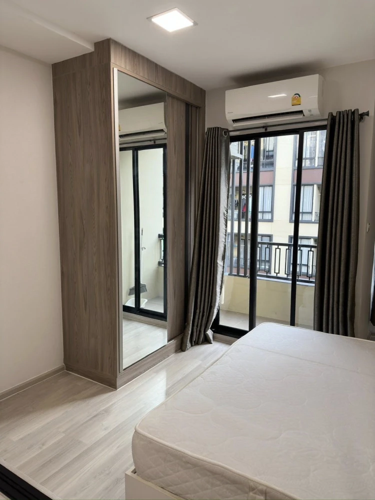 For sale, for rent, Nue Core Khu Khot Station, a nice room, fully furnished, just bring your bags and move in.