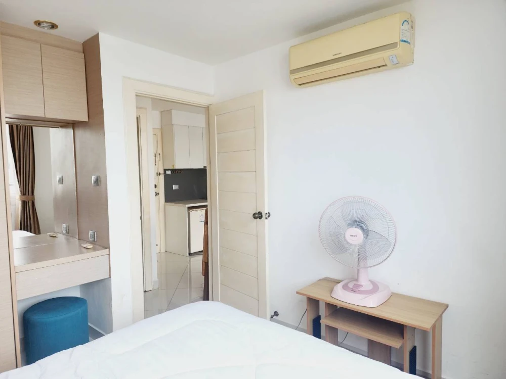 For sale, for rent Paradise Park Jomtien Resort, 1 bedroom, 1 bathroom, spacious room, view of the building and pool, don't miss it.