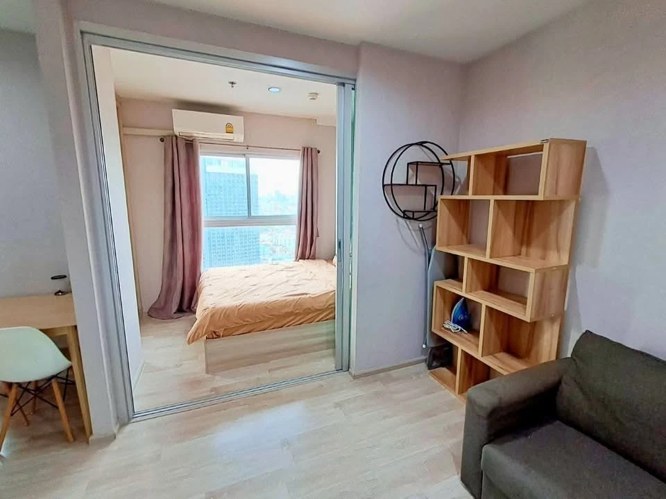 For sale or rent: Plum Condo Ramkhamhaeng Station, high floor, excellent common area, supports many activities, meets all needs. Reserve now!