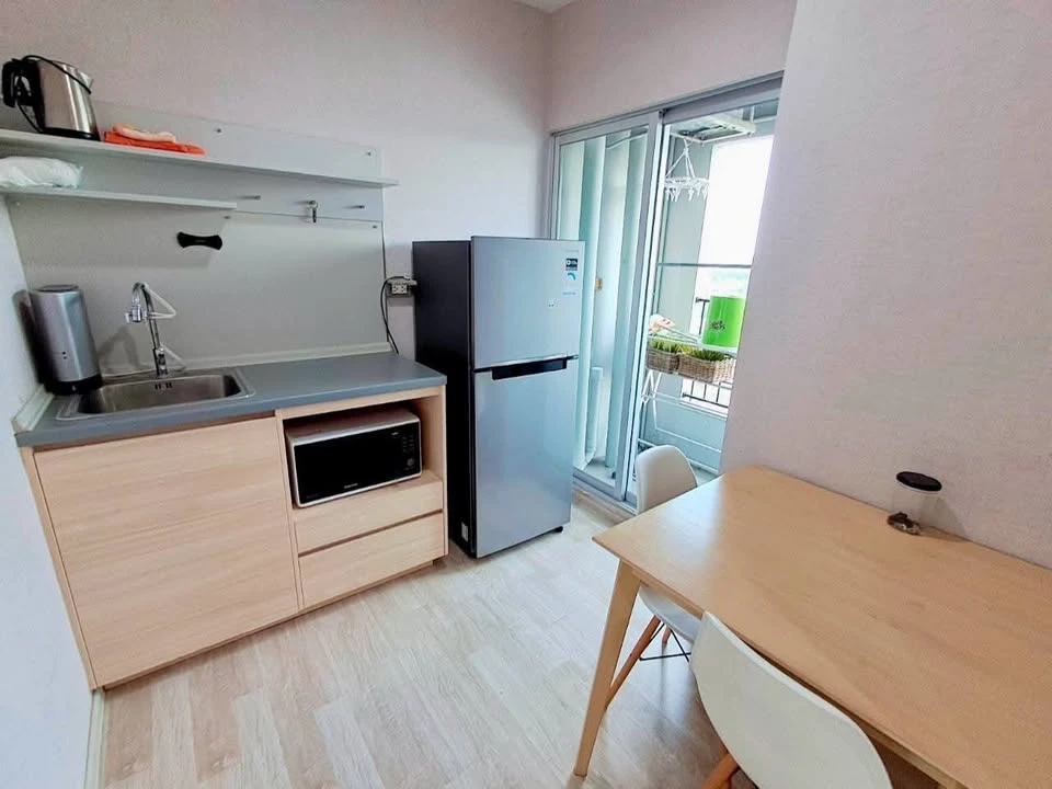 For sale or rent: Plum Condo Ramkhamhaeng Station, high floor, excellent common area, supports many activities, meets all needs. Reserve now!