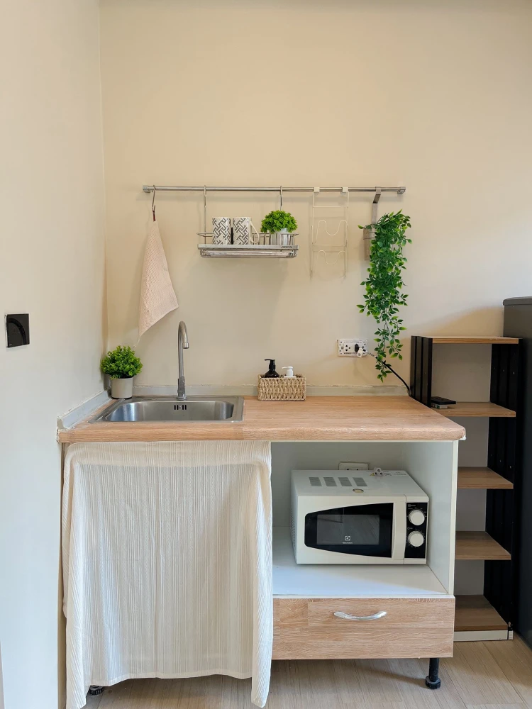 ขาย ให้เช่า Plum Condo Samakkhi ห้องแต่งสวยคุมโทน เฟอร์นิเจอร์ครบครัน หิ้วกระเป๋าเข้าอยู่ได้เลยจ้า