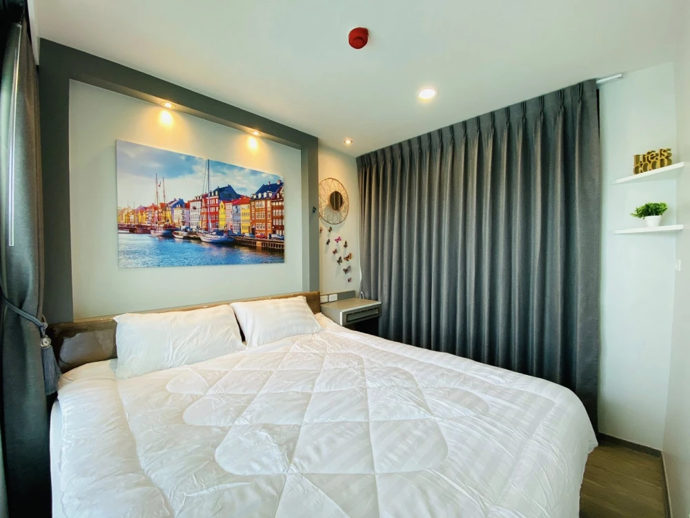 For sale, for rent Regent Sukhumvit 97/1, a nice room, well built-in, everything is complete here, just come and move in.