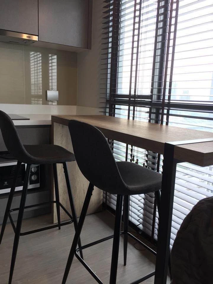 For sale or rent: Rhythm Asoke 2, 24th floor, very high, beautifully decorated in loft style. Hurry and grab it now!