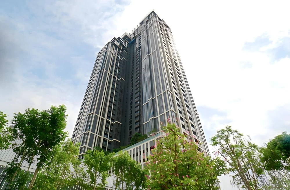 For sale, for rent, Rhythm Charoenkrung Pavillion, ready to move in, complete here, just come with yourself and move in.