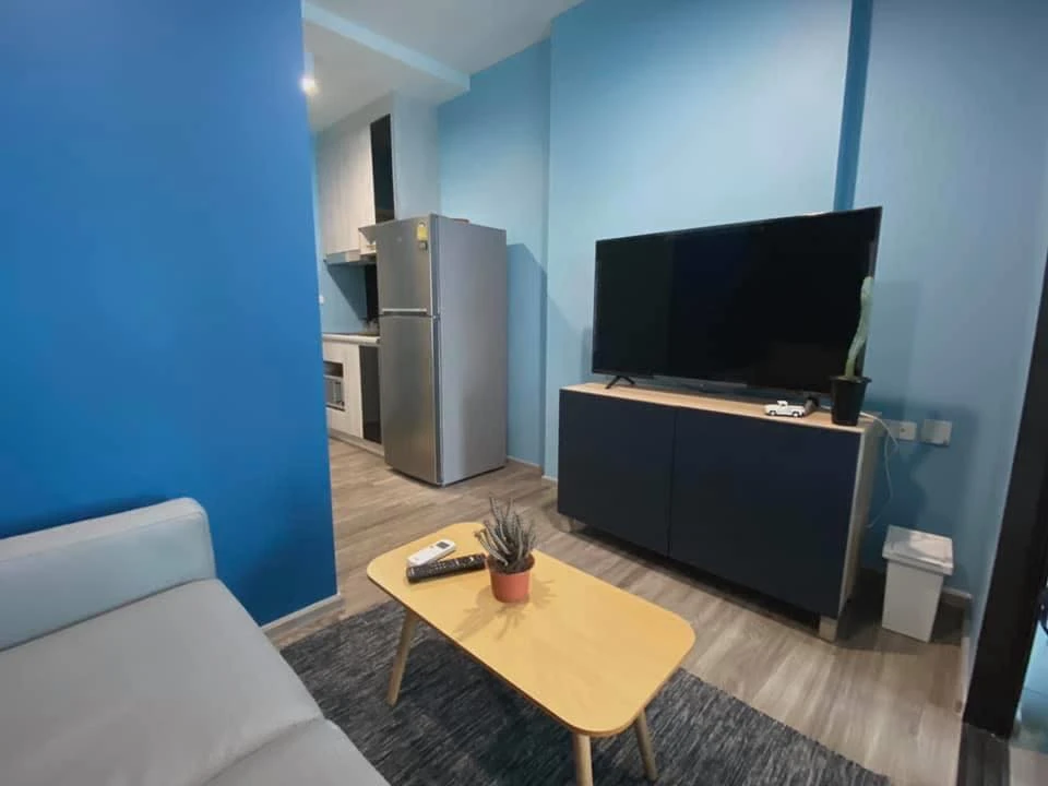 For sale or rent: Rich Park Terminal Phaholyothin 59, 8th floor, fully furnished, ready to move in. Book now!