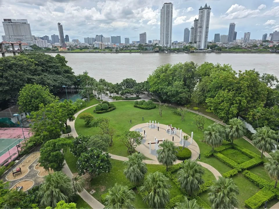For sale, for rent River Heaven, spacious room, lots of usable space, comes with complete facilities, beautiful view, book now