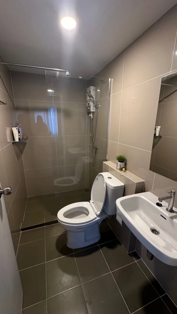 For sale or rent: Sena Kith Srinakarin - Sridan, 1 bedroom, 1 bathroom, decorated in a cool tone, good location, reserve now.