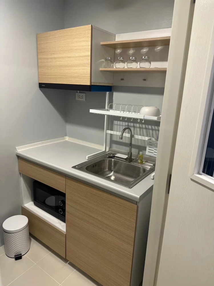 For sale or rent: Sena Kith Srinakarin - Sridan, 1 bedroom, 1 bathroom, decorated in a cool tone, good location, reserve now.