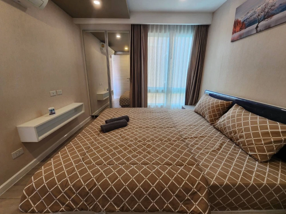For sale, for rent Seven Seas Condo Resort Jomtien, decorated in a theme, comes with complete furniture, reserve now.