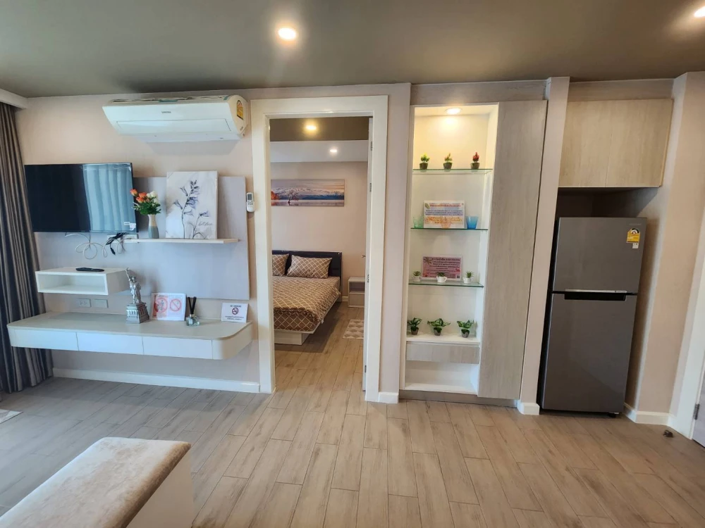 For sale, for rent Seven Seas Condo Resort Jomtien, decorated in a theme, comes with complete furniture, reserve now.