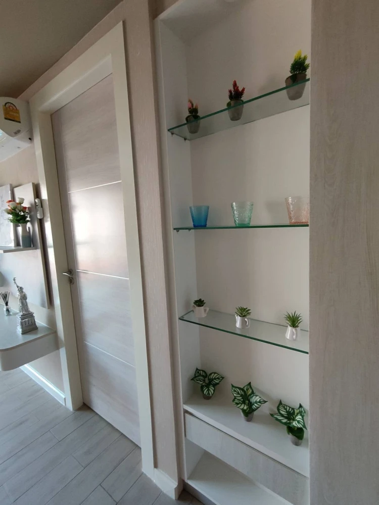 For sale, for rent Seven Seas Condo Resort Jomtien, decorated in a theme, comes with complete furniture, reserve now.