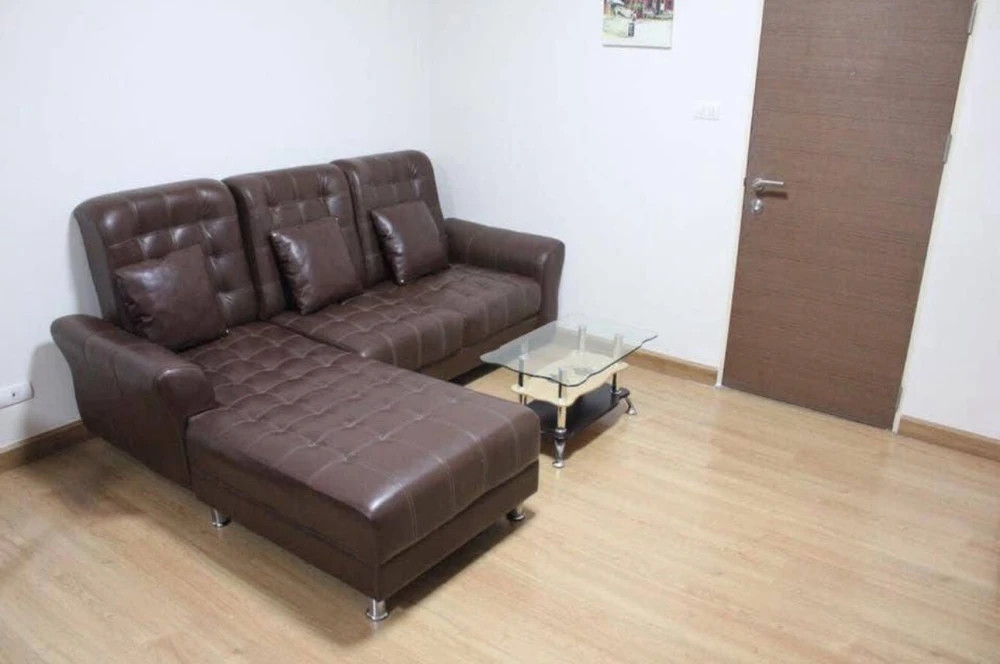 For sale or rent: SUPALAI PARK KASET, room facing Prasertmanukit Road, no buildings blocking, fully furnished, reserve now.