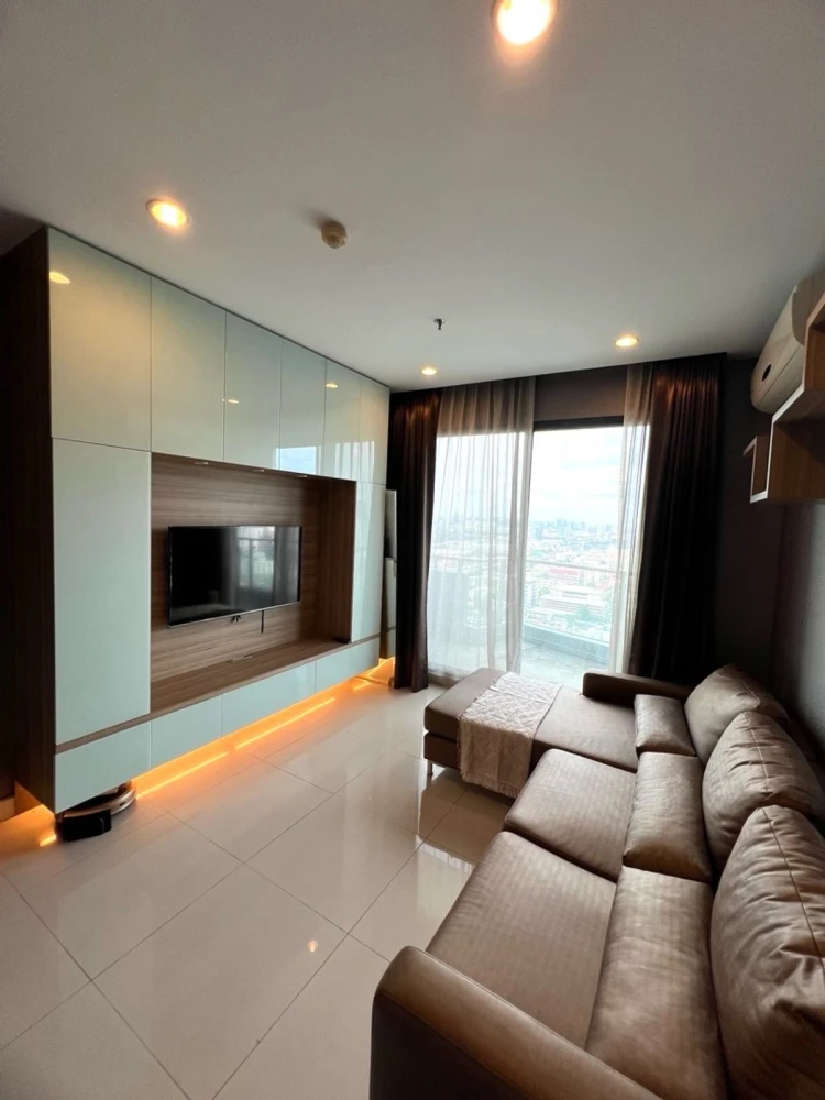 For sale or rent: Supalai Premier Ratchathewi, high floor, great view, fully furnished. Book now! Don't miss out!