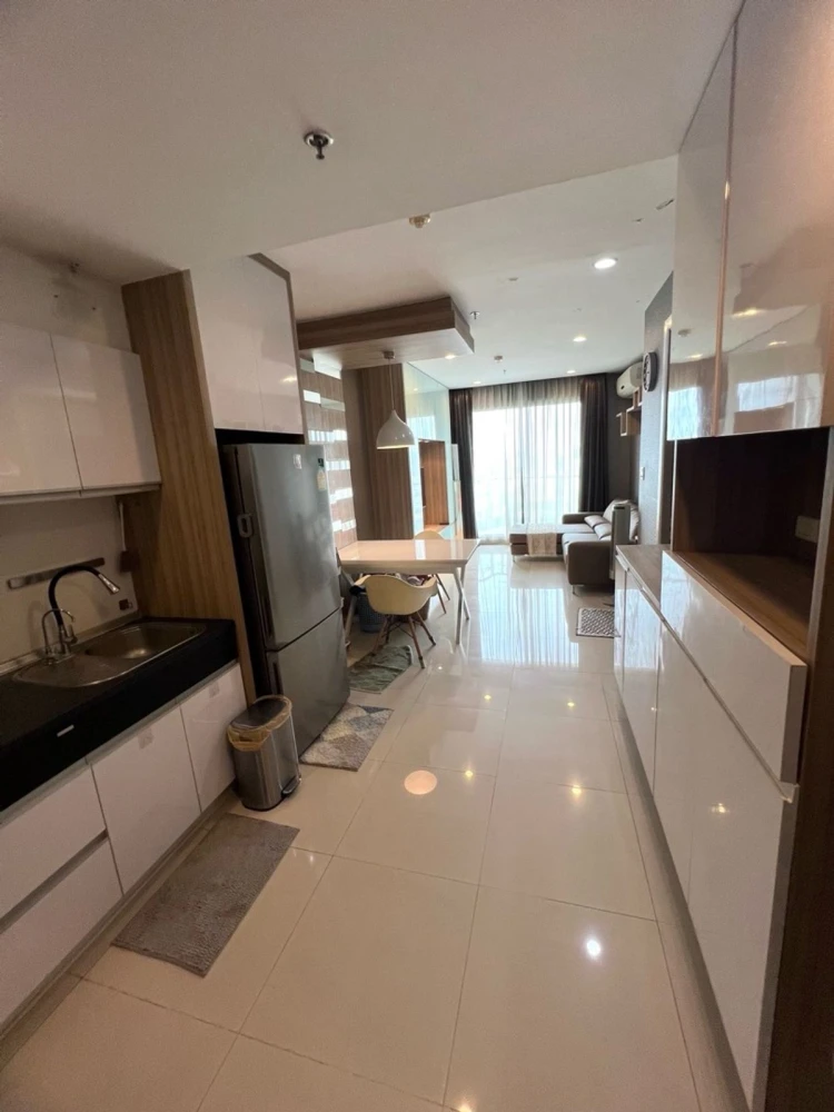 For sale or rent: Supalai Premier Ratchathewi, high floor, great view, fully furnished. Book now! Don't miss out!