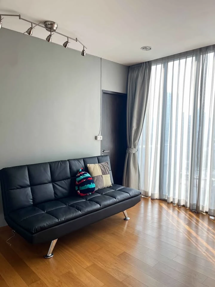 For sale, for rent, the alcove thonglor 10, corner room with privacy, 15th floor, high view, hurry and reserve now.