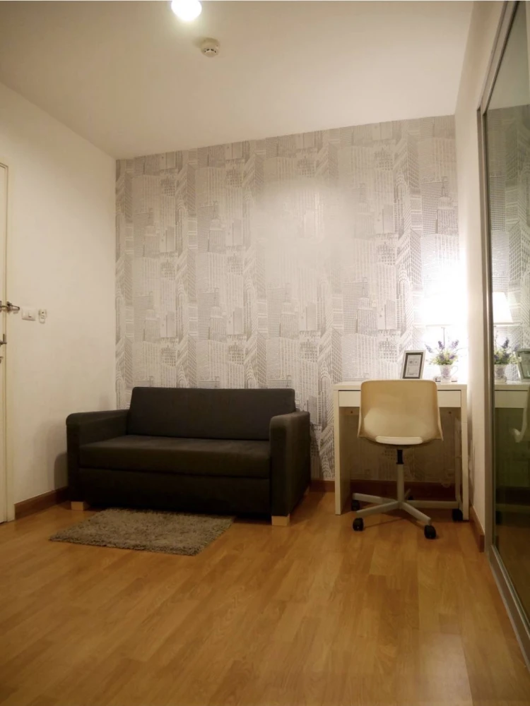 For sale or rent: The Aspire Rama 4, riverside view (Rare item!), good breeze, shady sun, open view, wallpapered throughout the room, reserve now!