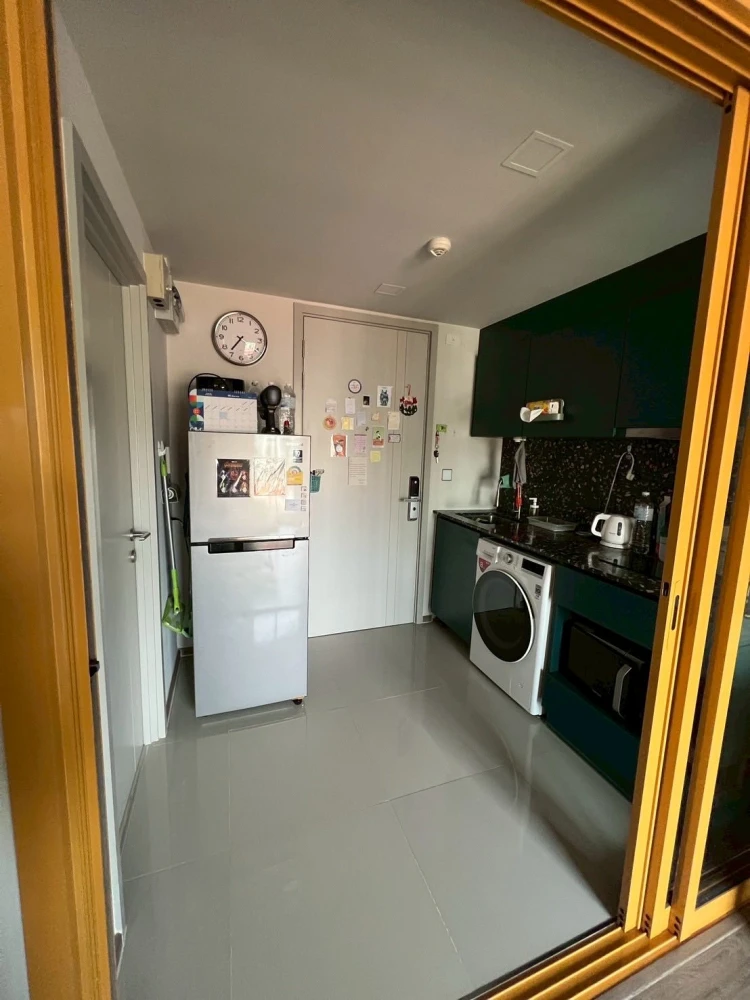 For sale or rent: The Base Sukhumvit 50, ready to move in, fully furnished, you definitely can't miss it.