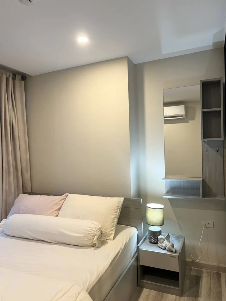 For sale or rent: The Cube Premium Ratchada 32, 8th floor, corner unit, fully furnished, ready to move in. Book now!