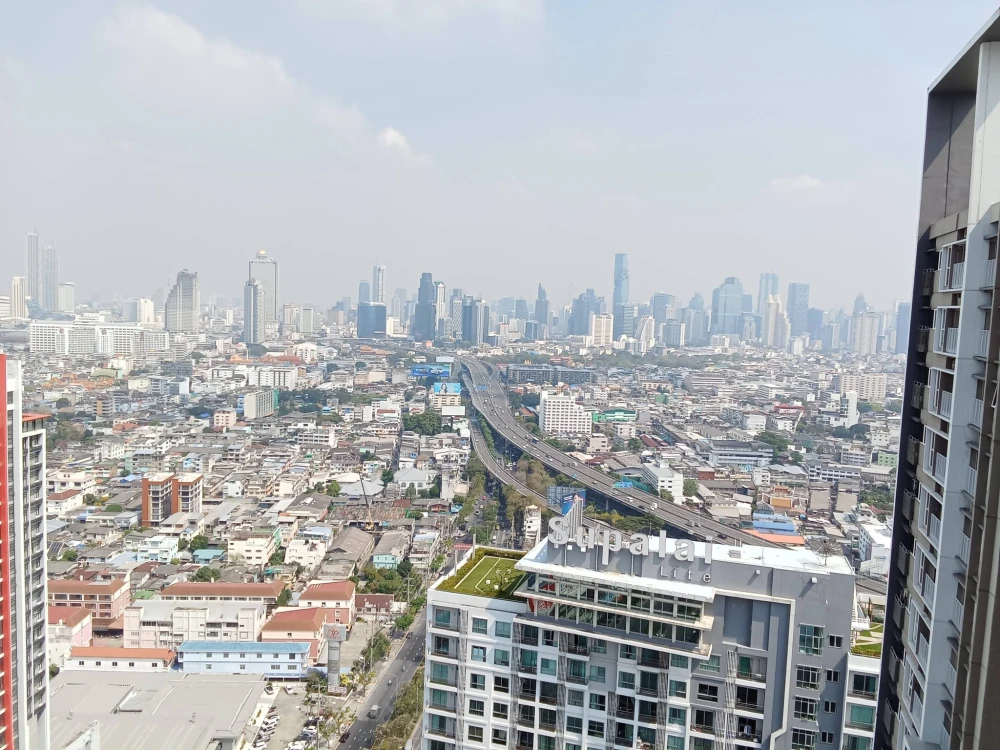 For sale or rent: The Key Sathorn - Charoenrat. High floor unit with excellent ventilation. Cats are allowed, a must-have for cat lovers!