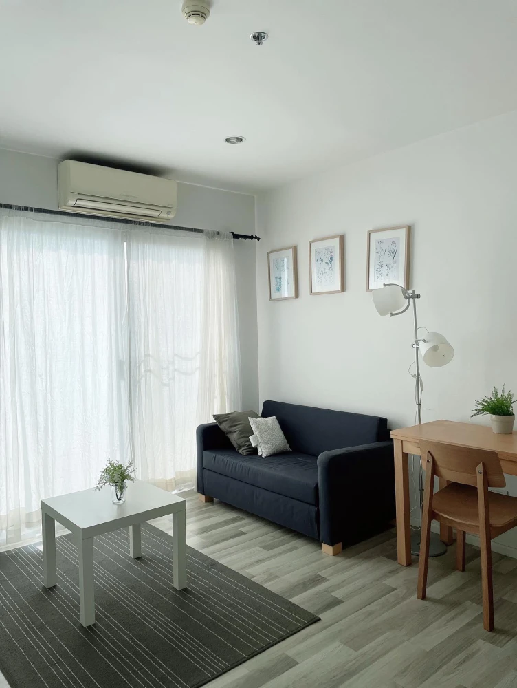 For sale or rent: The Key Chaengwattana, fully furnished, with a beautiful city view. Just bring your bags and move in!!!
